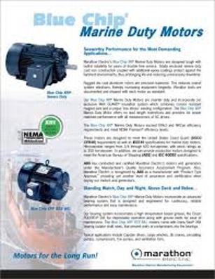 Marathon Motors Marine Duty